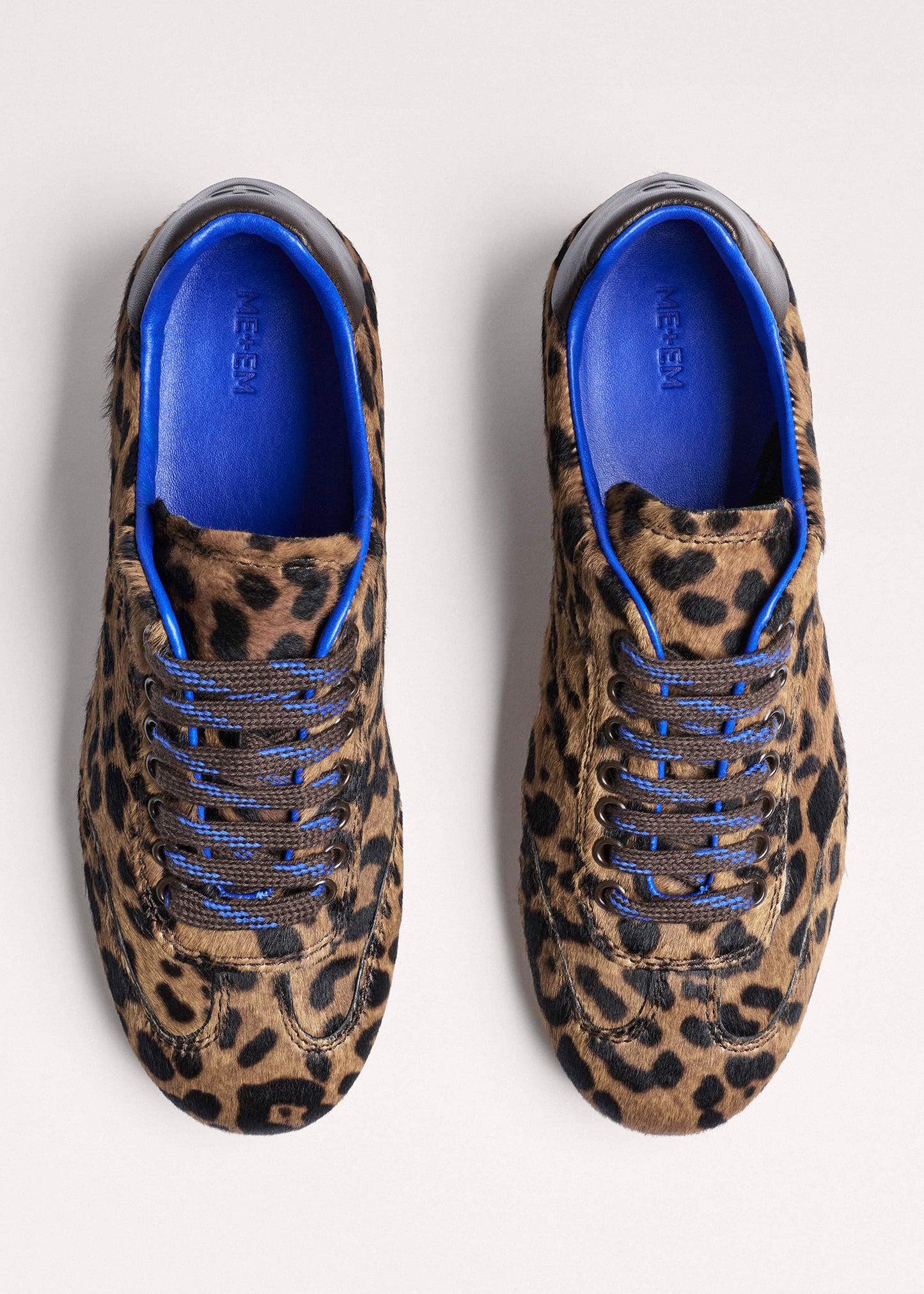 ME and EM Accessories Brown Leopard Print Retro Runner