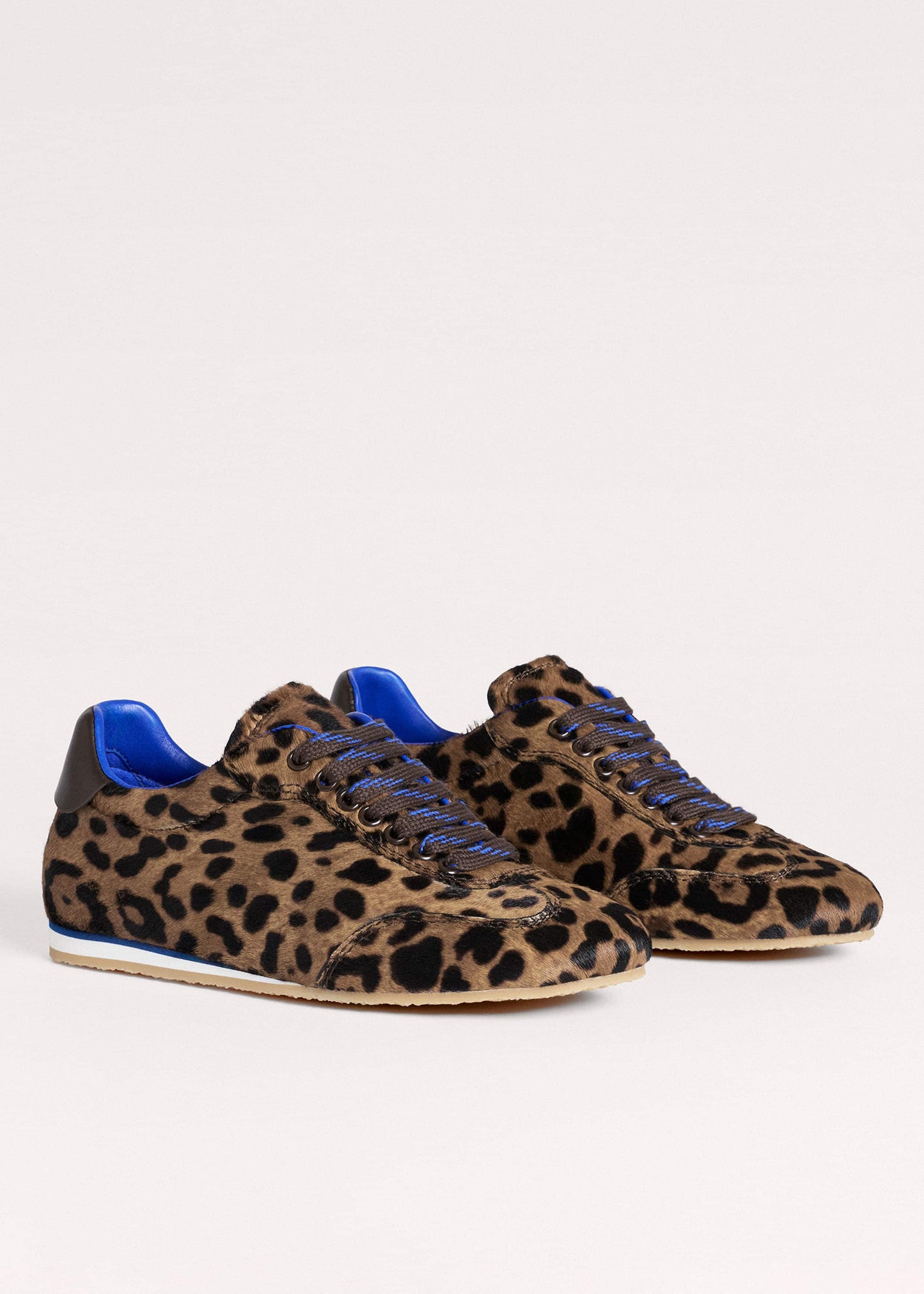 ME and EM Accessories Brown Leopard Print Retro Runner