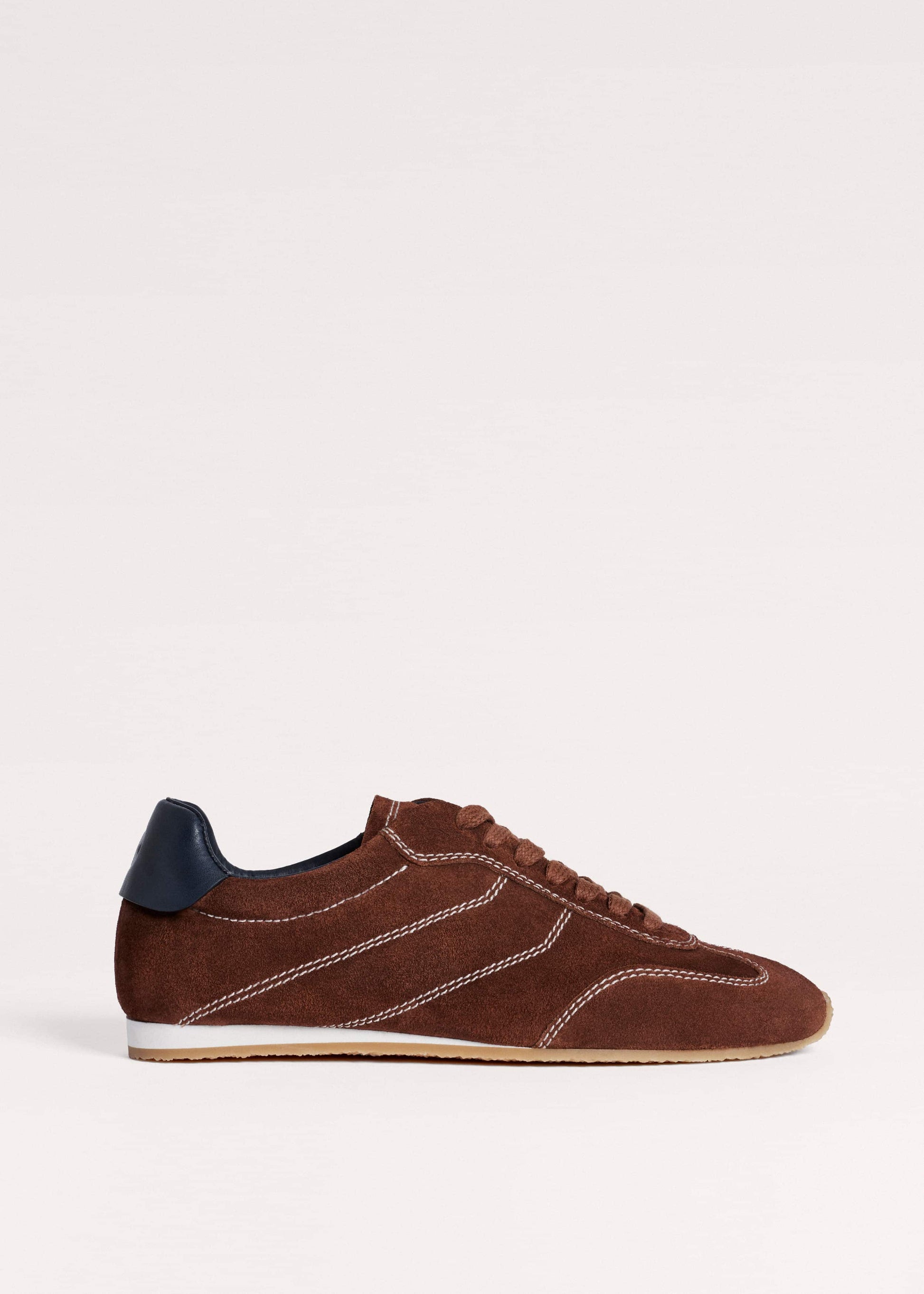 ME and EM Accessories Brown Retro Runner Sneaker