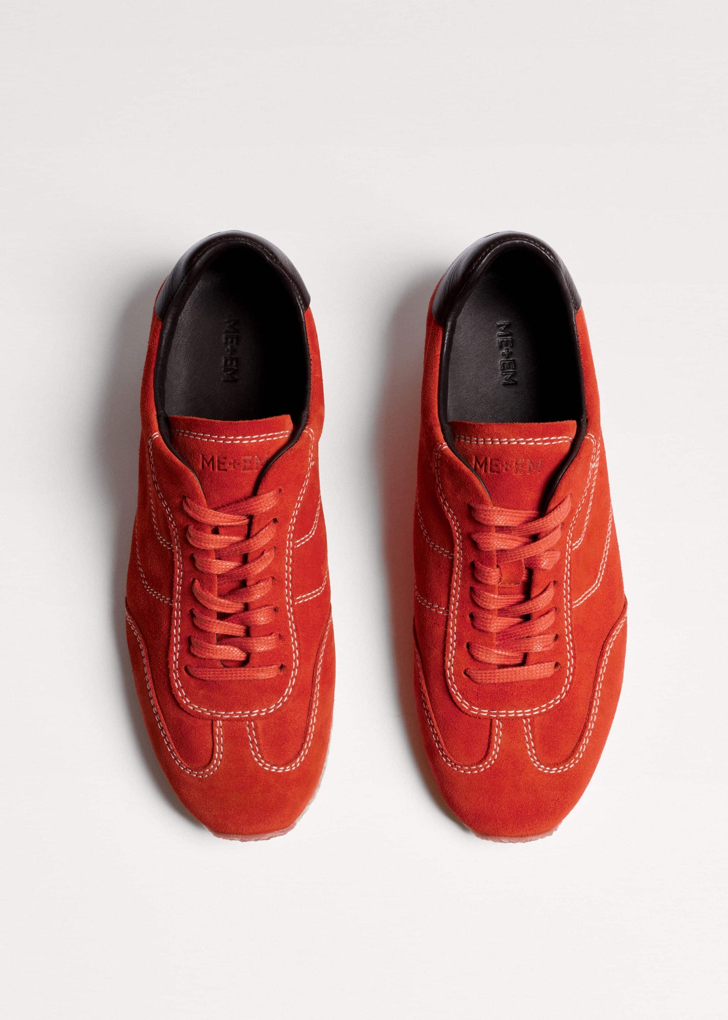 ME and EM Accessories Orange Retro Runner Sneaker