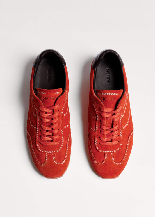 ME and EM Accessories Orange Retro Runner Sneaker