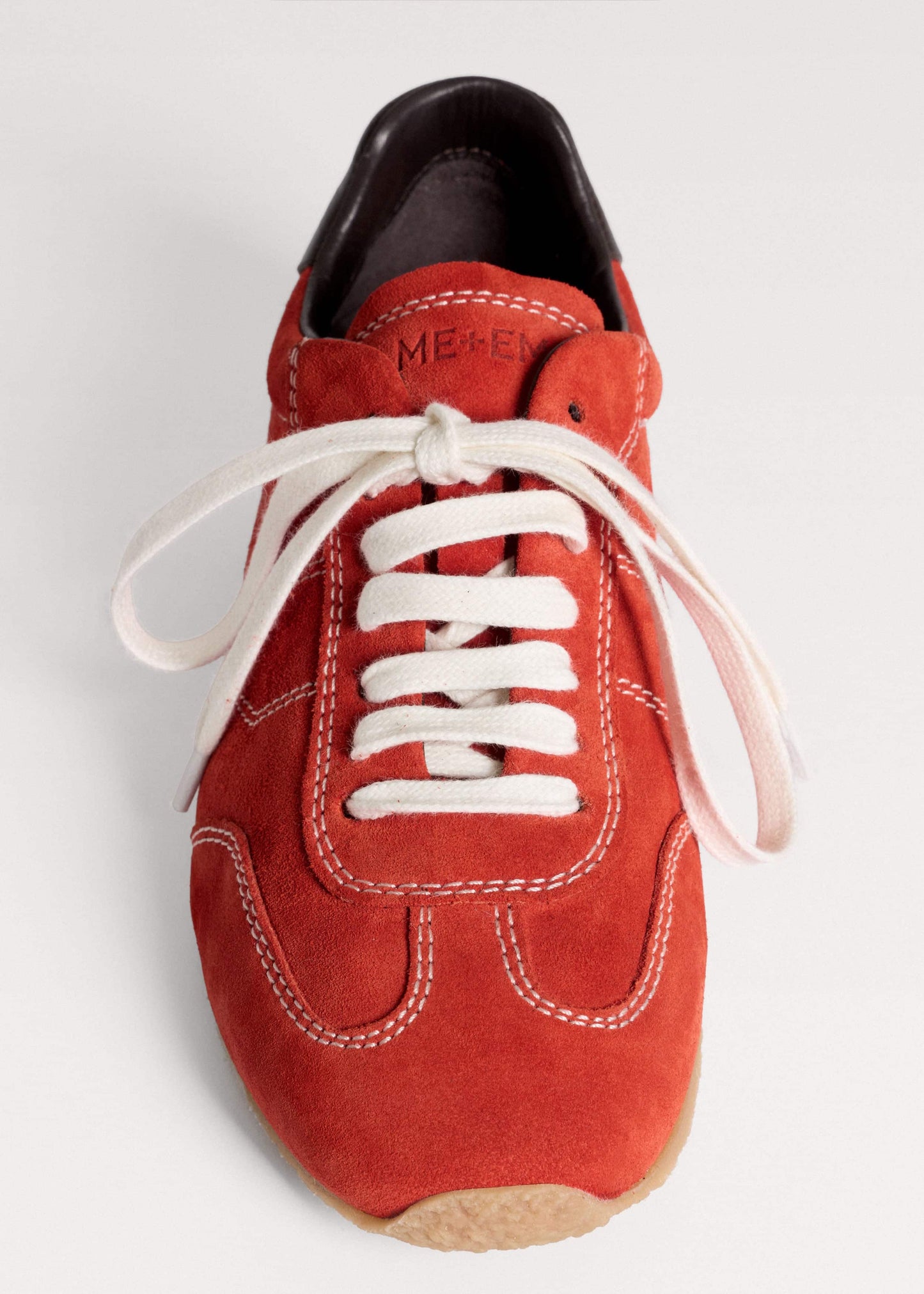 ME and EM Accessories Orange Retro Runner Sneaker