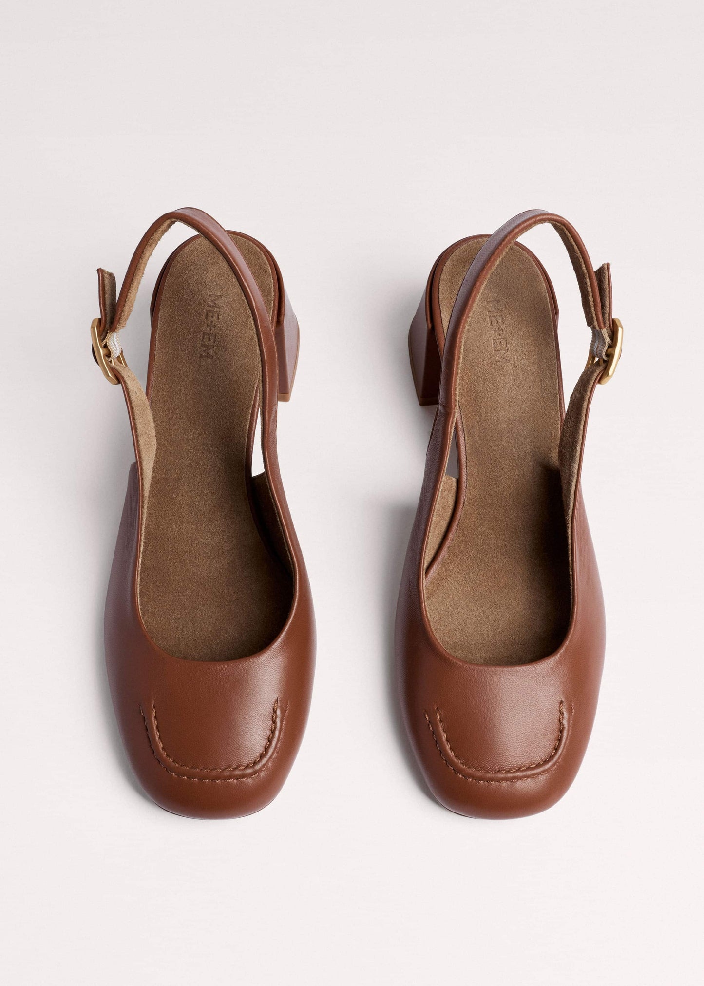 ME and EM Accessories Brown Occasion Slingback