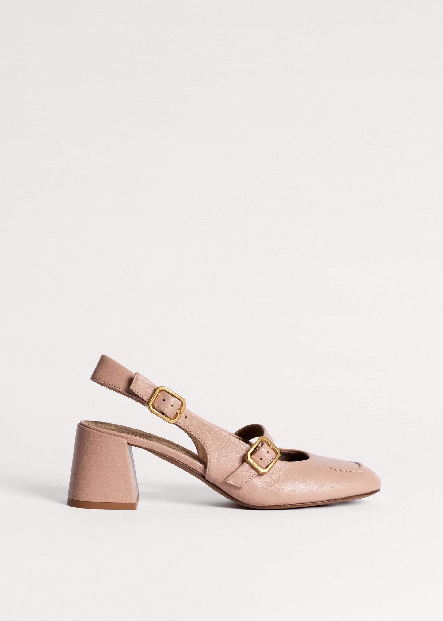 ME and EM Accessories Pink Mary Jane Slingback