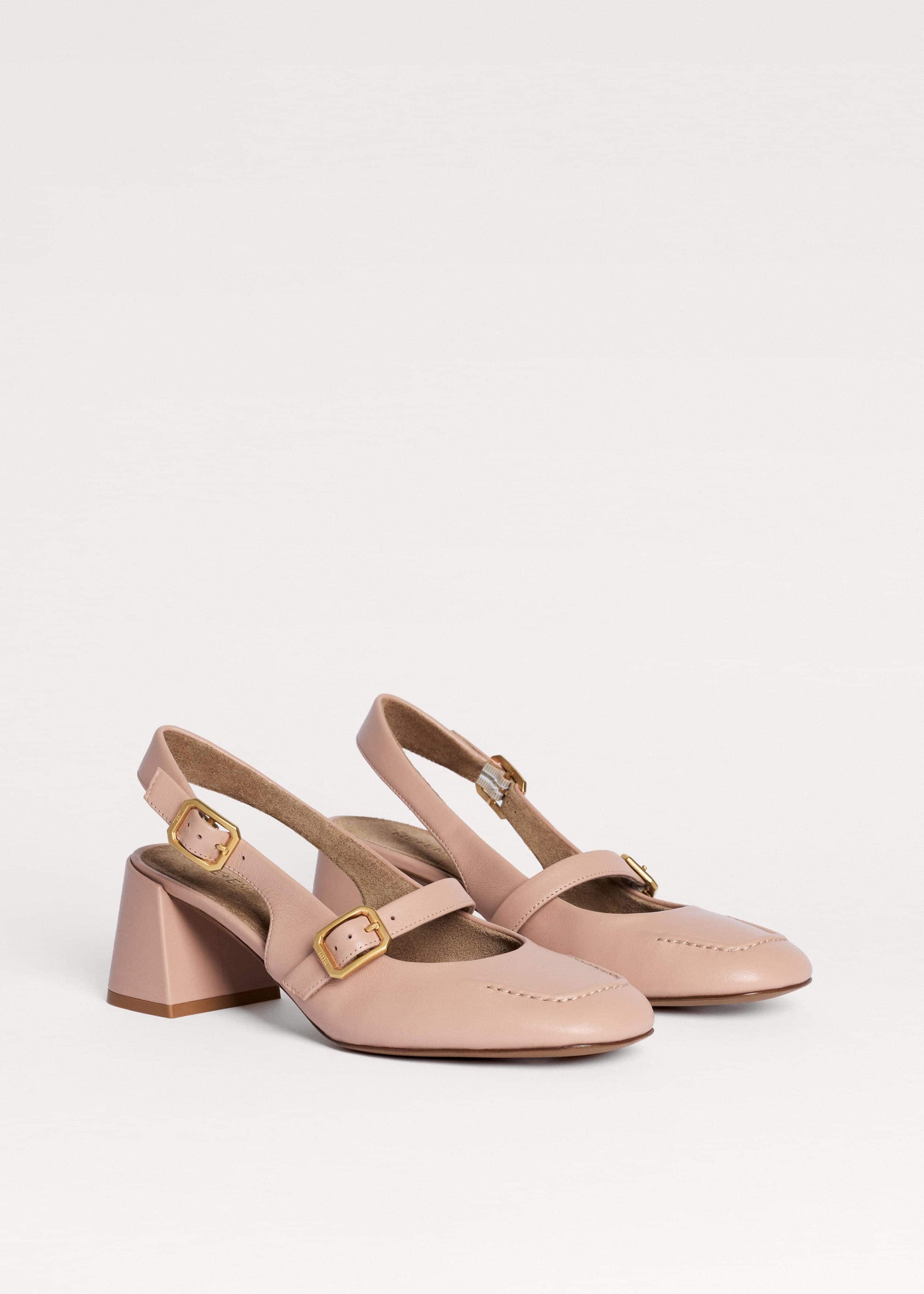 ME and EM Accessories Pink Mary Jane Slingback