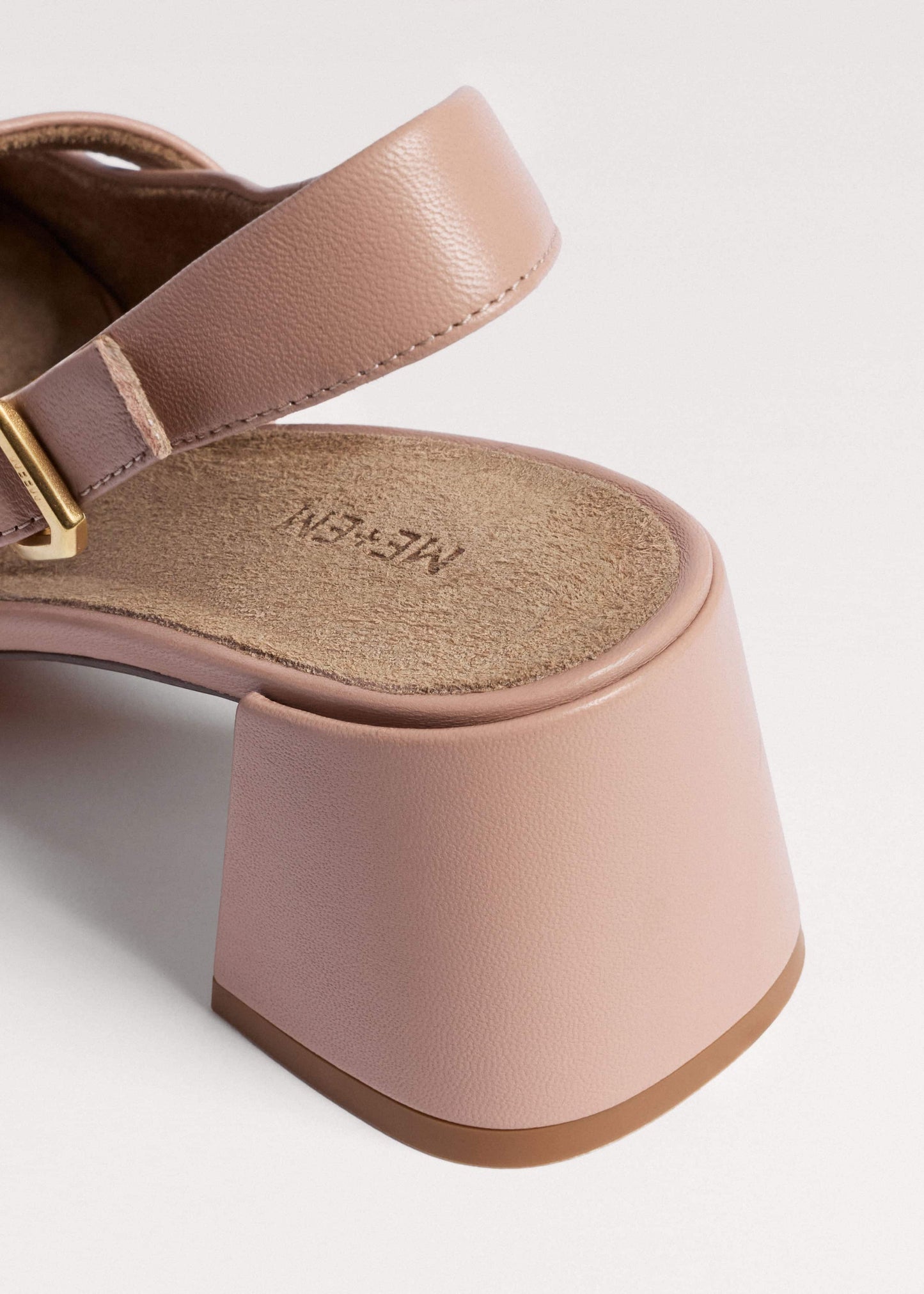 ME and EM Accessories Pink Mary Jane Slingback