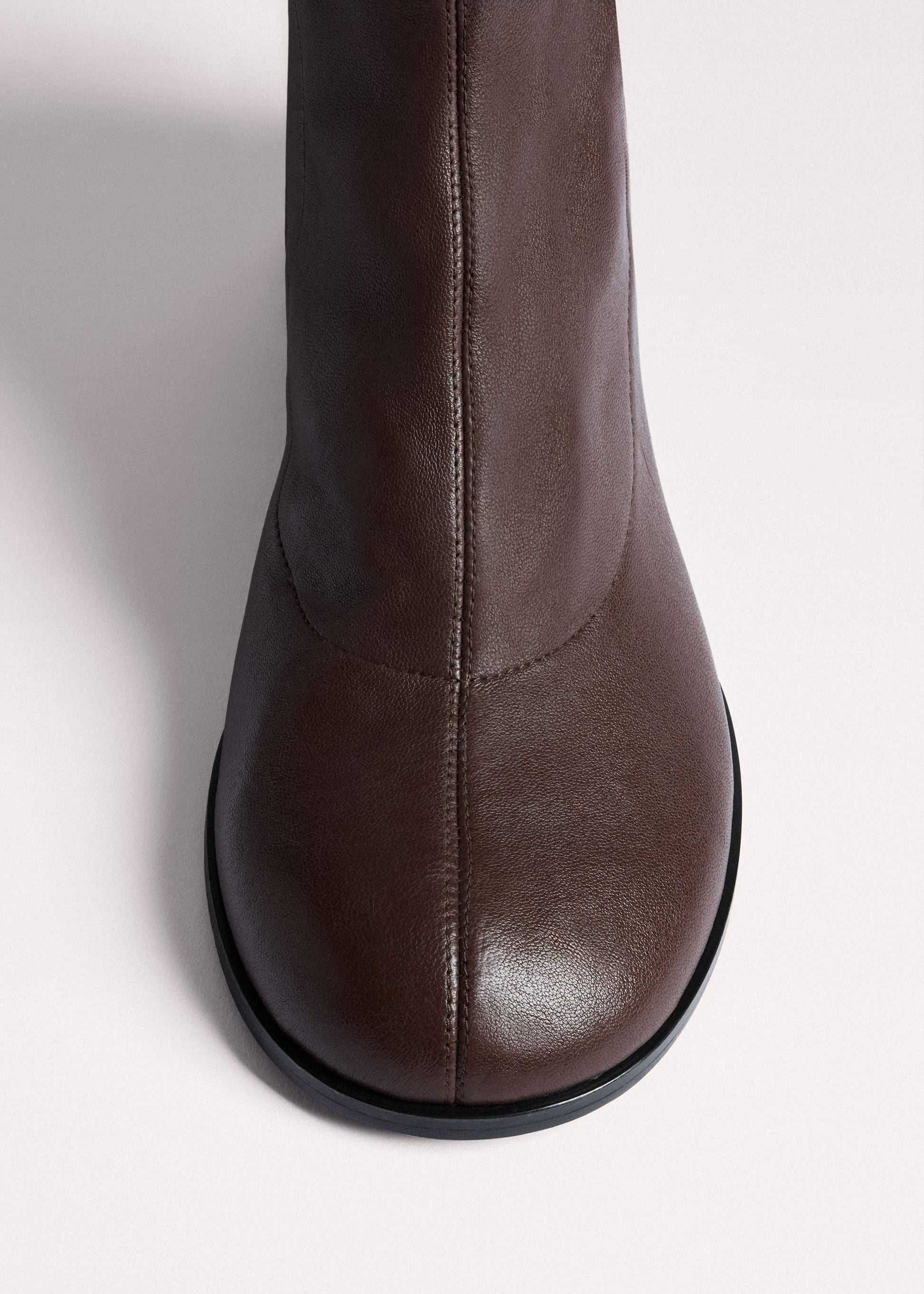 ME and EM Accessories Brown Knee-High Stretch Boot