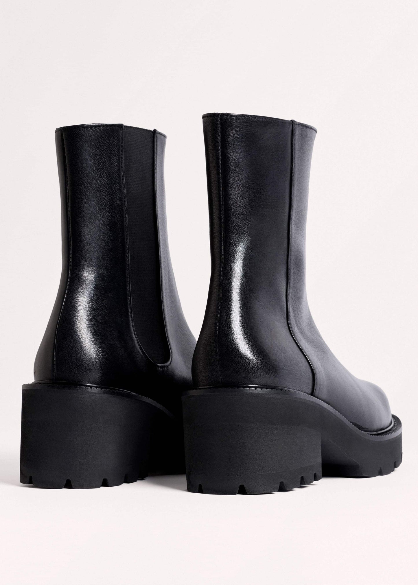ME and EM Accessories Black Zip Front Boot
