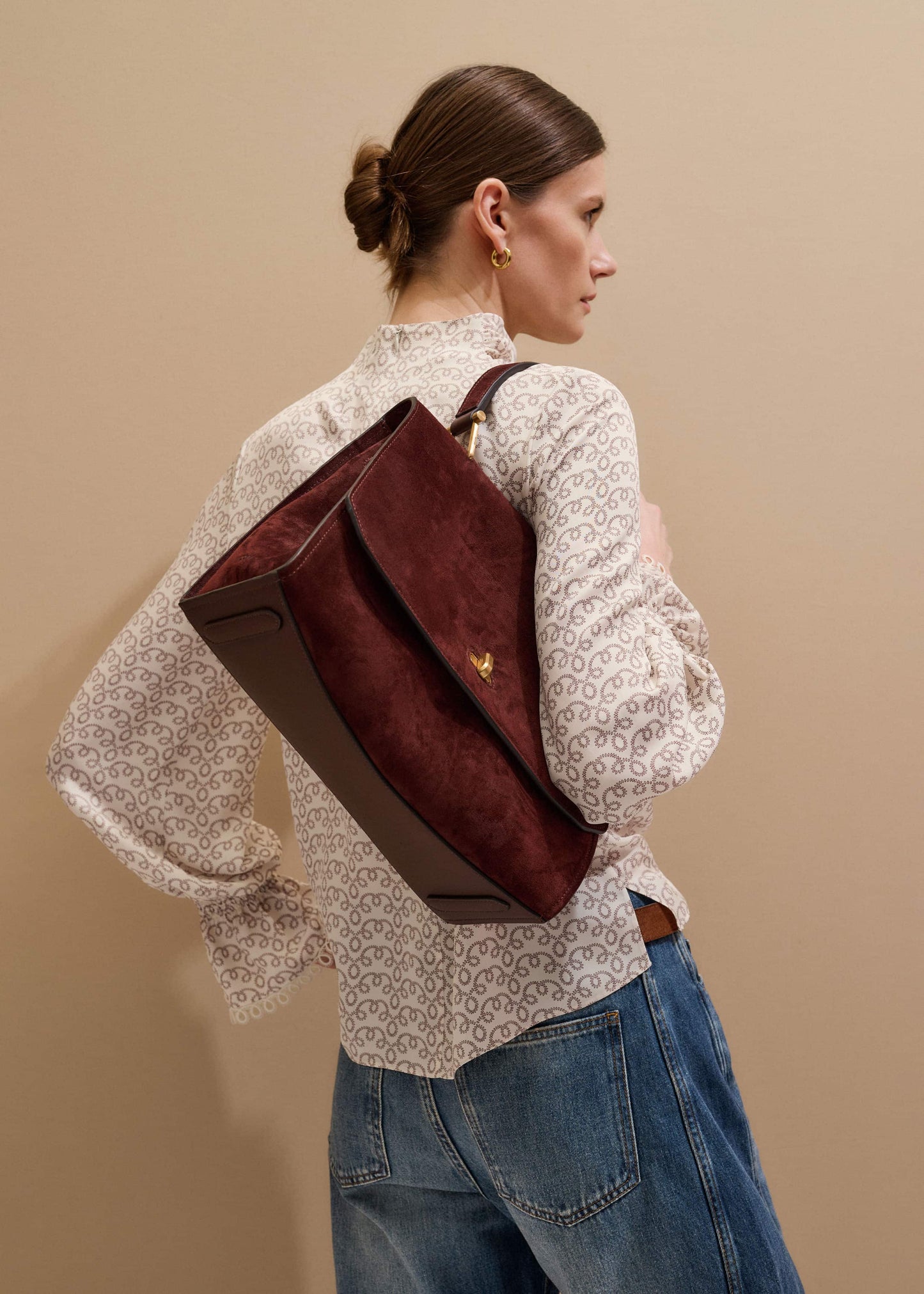 ME and EM Accessories Dark Cinnamon Ultimate Work Bag