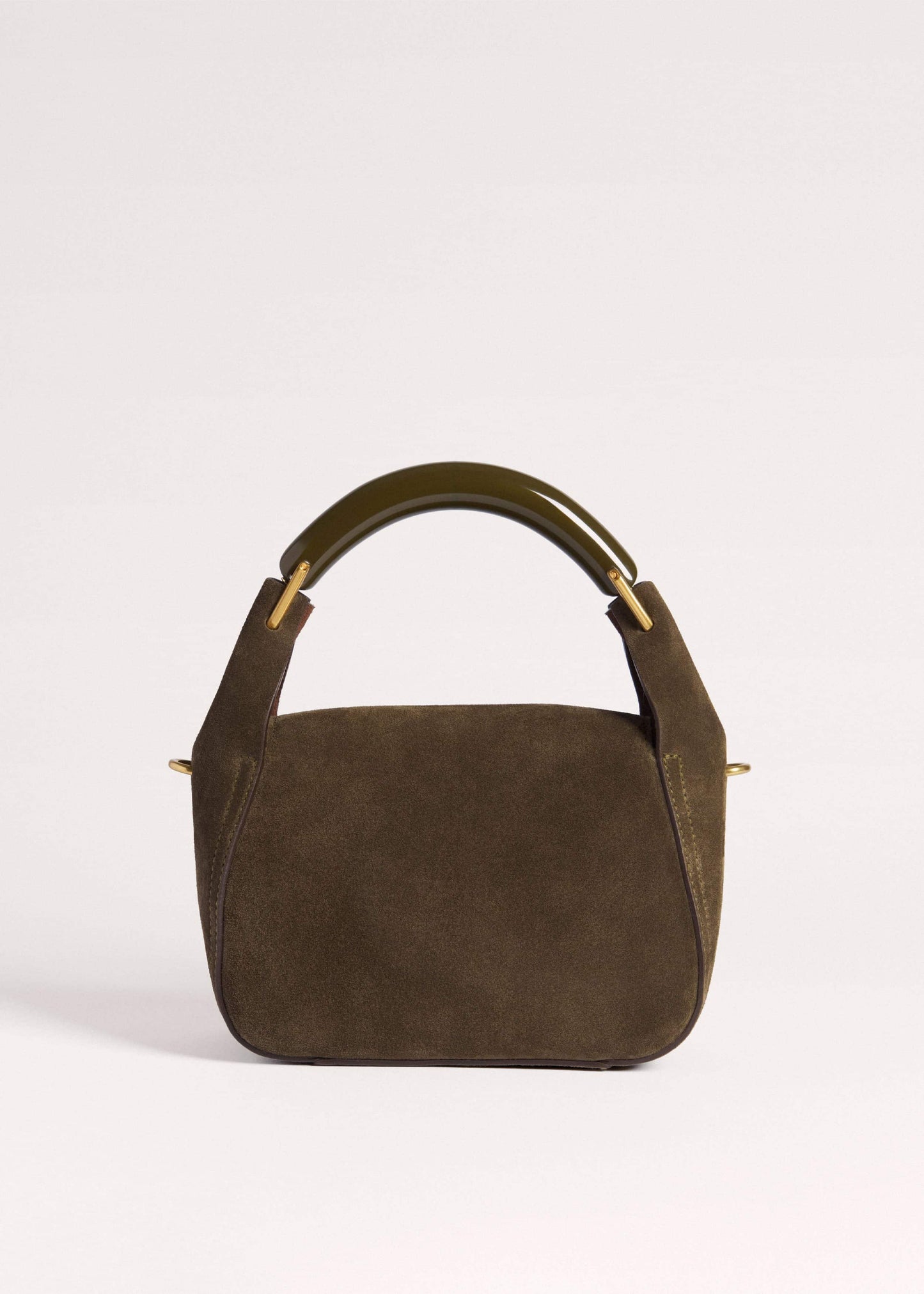 ME and EM Accessories Green Mini Resin Handle Bag