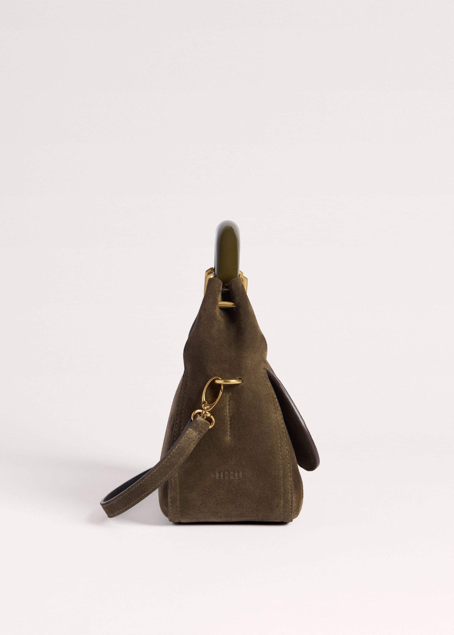 ME and EM Accessories Green Mini Resin Handle Bag