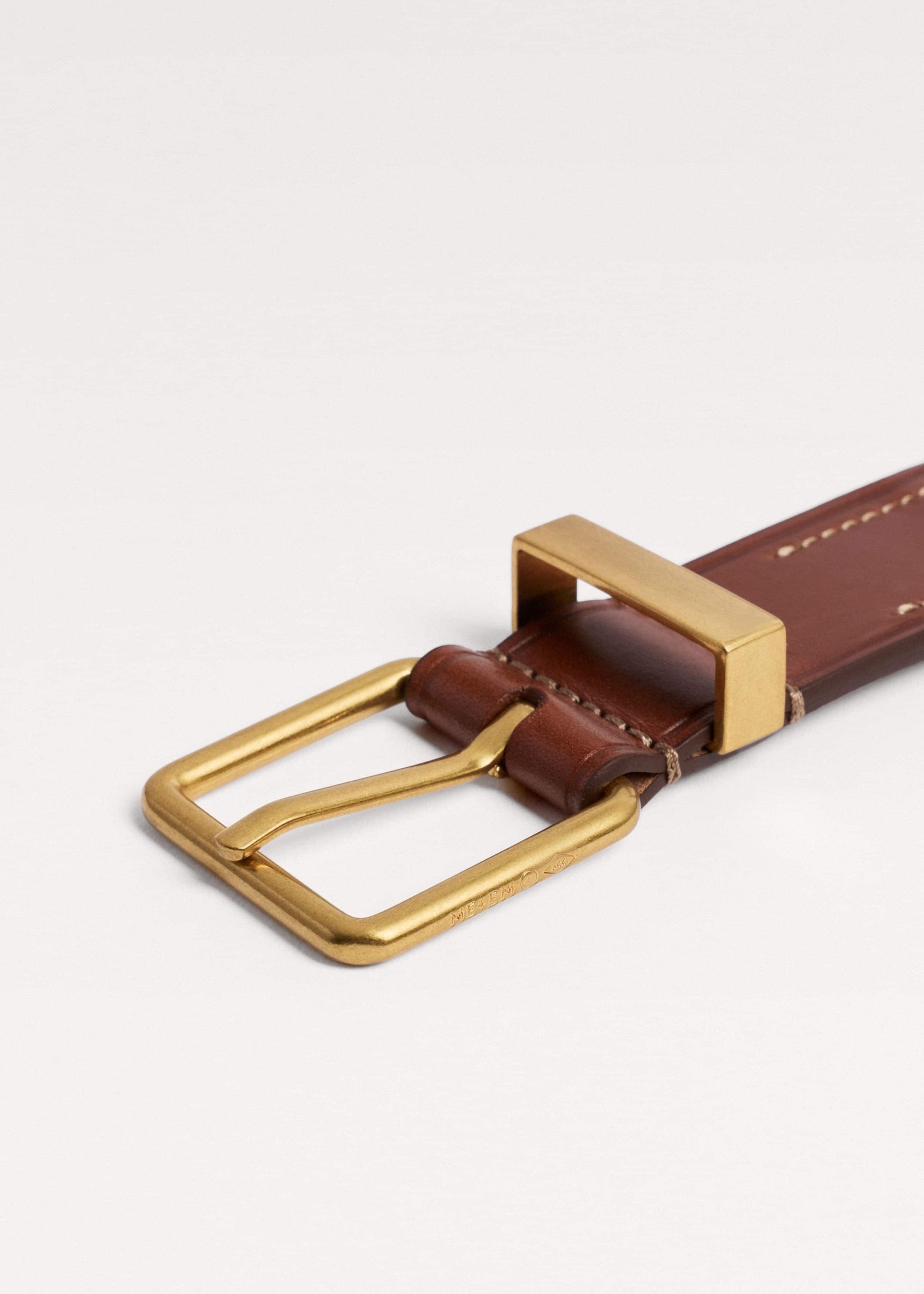 ME and EM Accessories Brown Elastic Stretch Belt