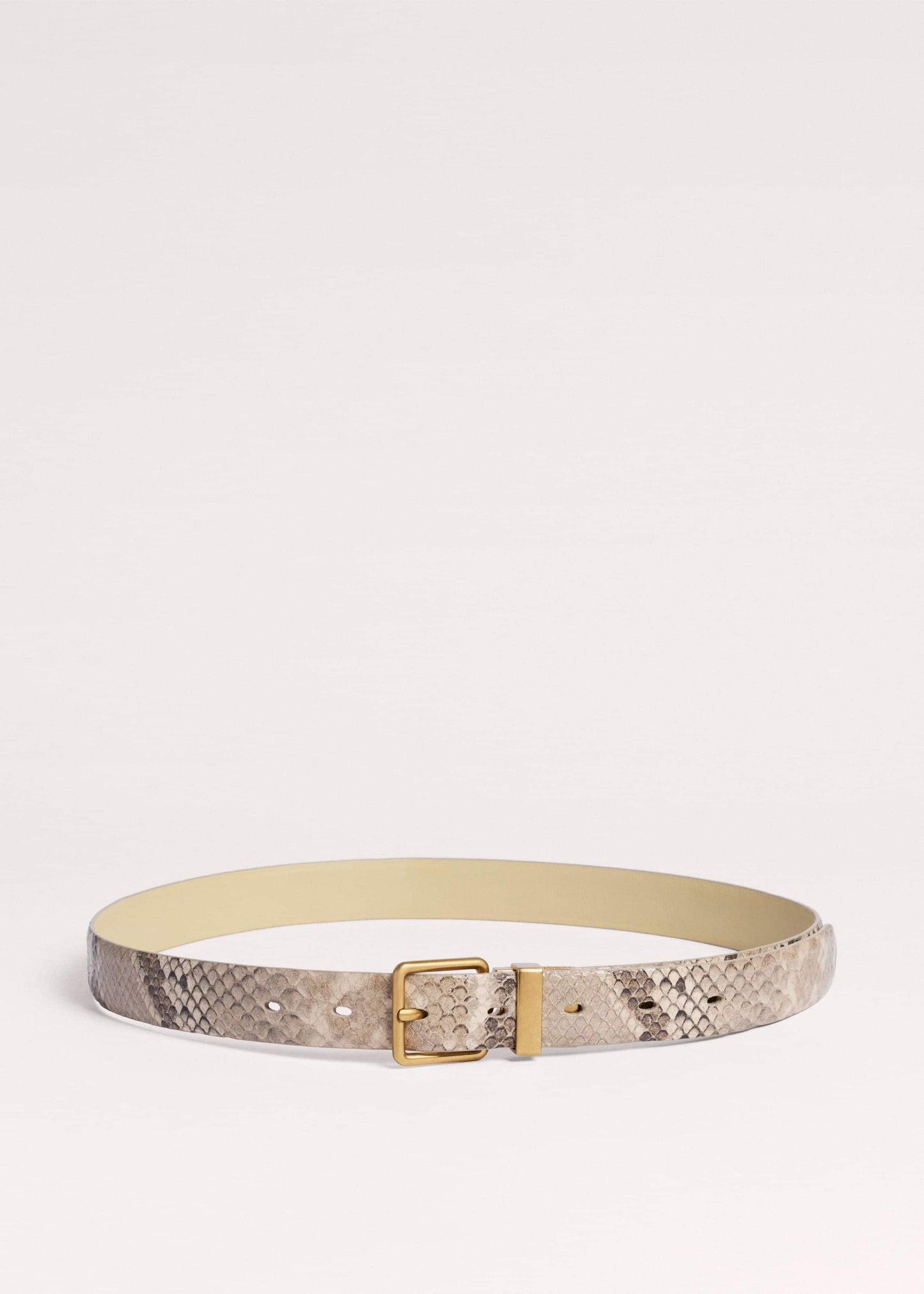 ME and EM Accessories Snake Print Reversible Belt