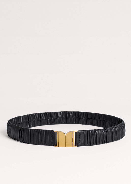 ME and EM Accessories Black Elasticated Belt