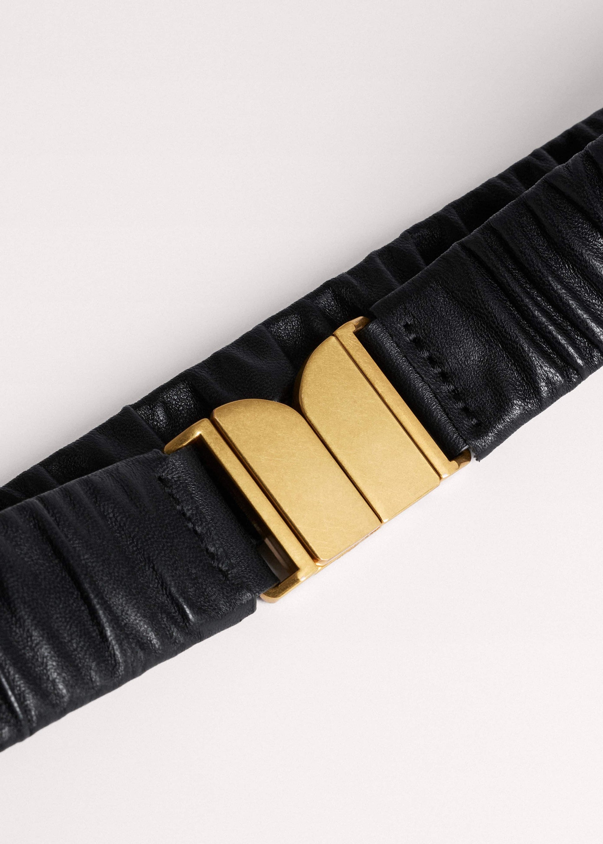 ME and EM Accessories Black Elasticated Belt