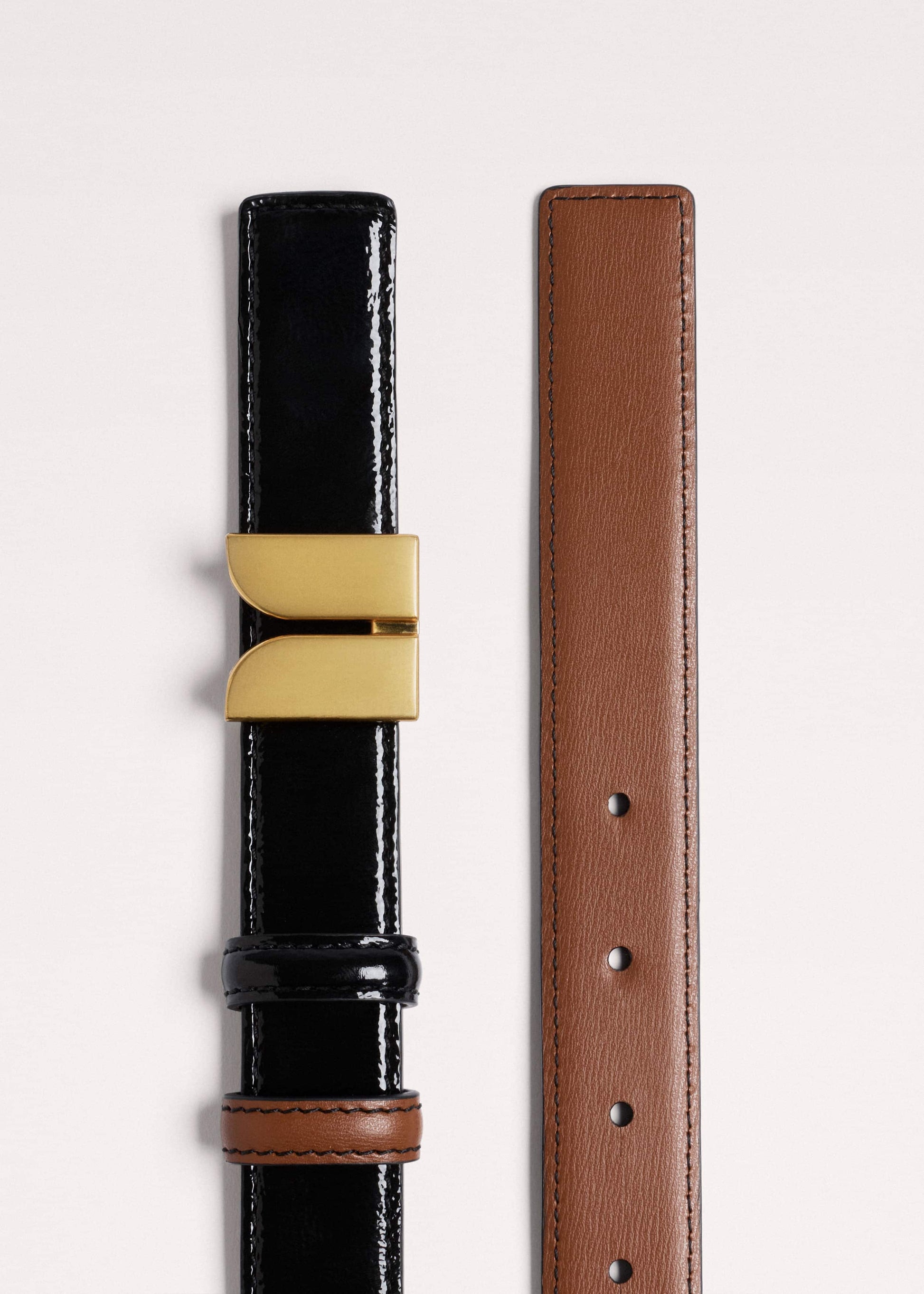 ME and EM Accessories Black Reversible Belt