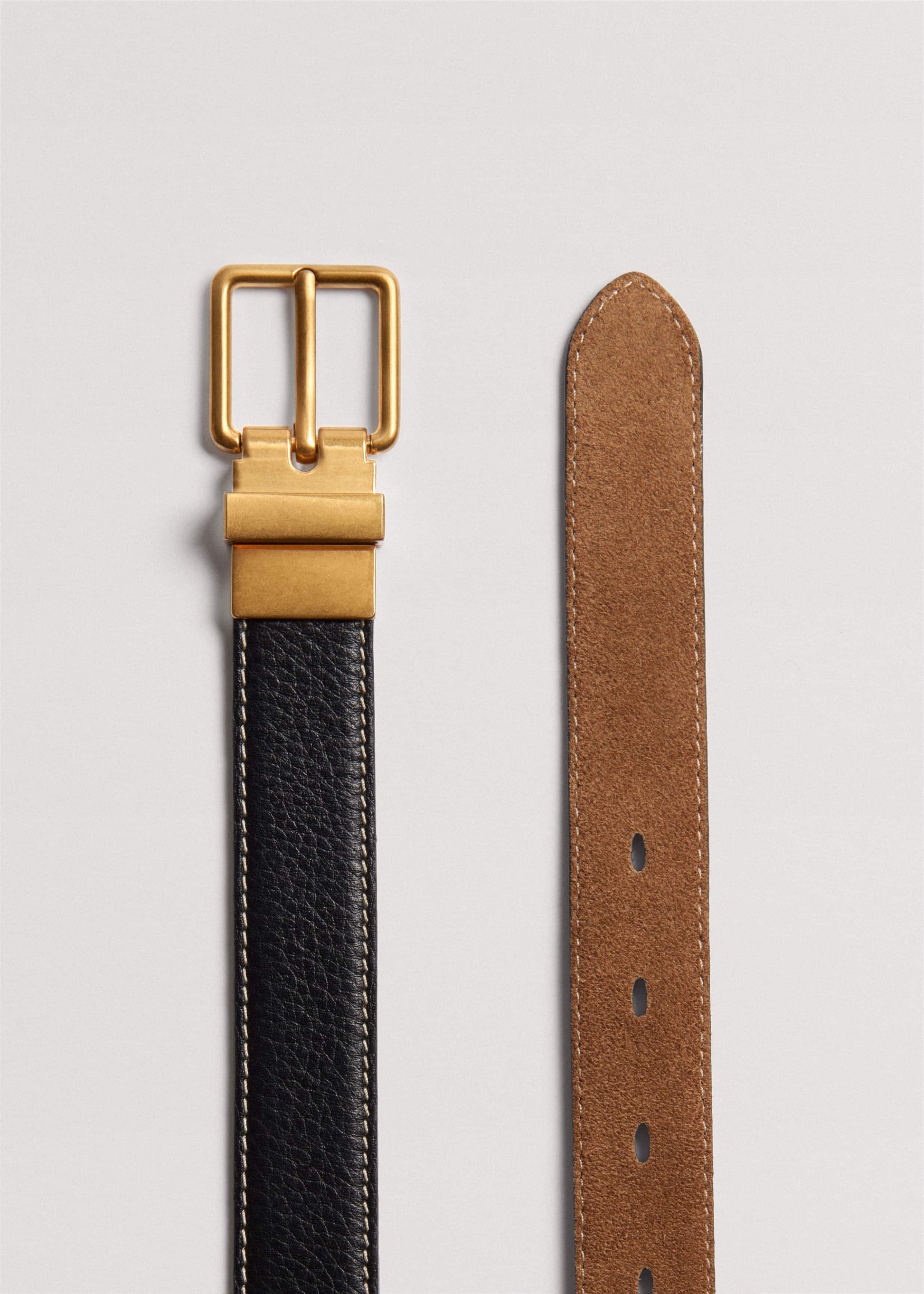 ME and EM Accessories Black Reversible Belt