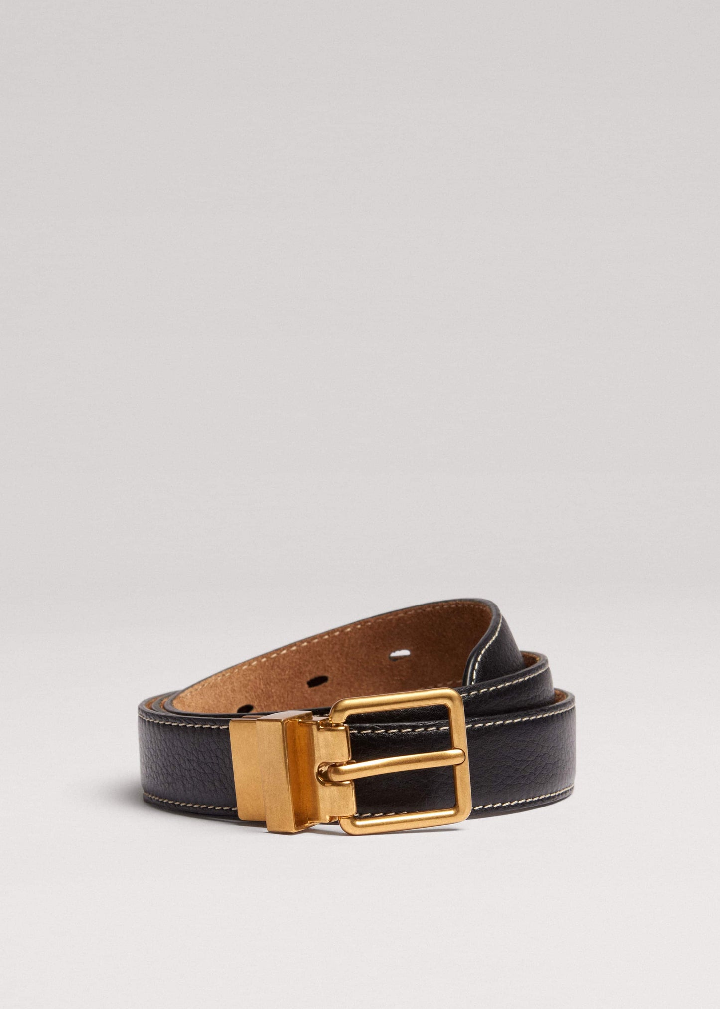 ME and EM Accessories Black Reversible Belt