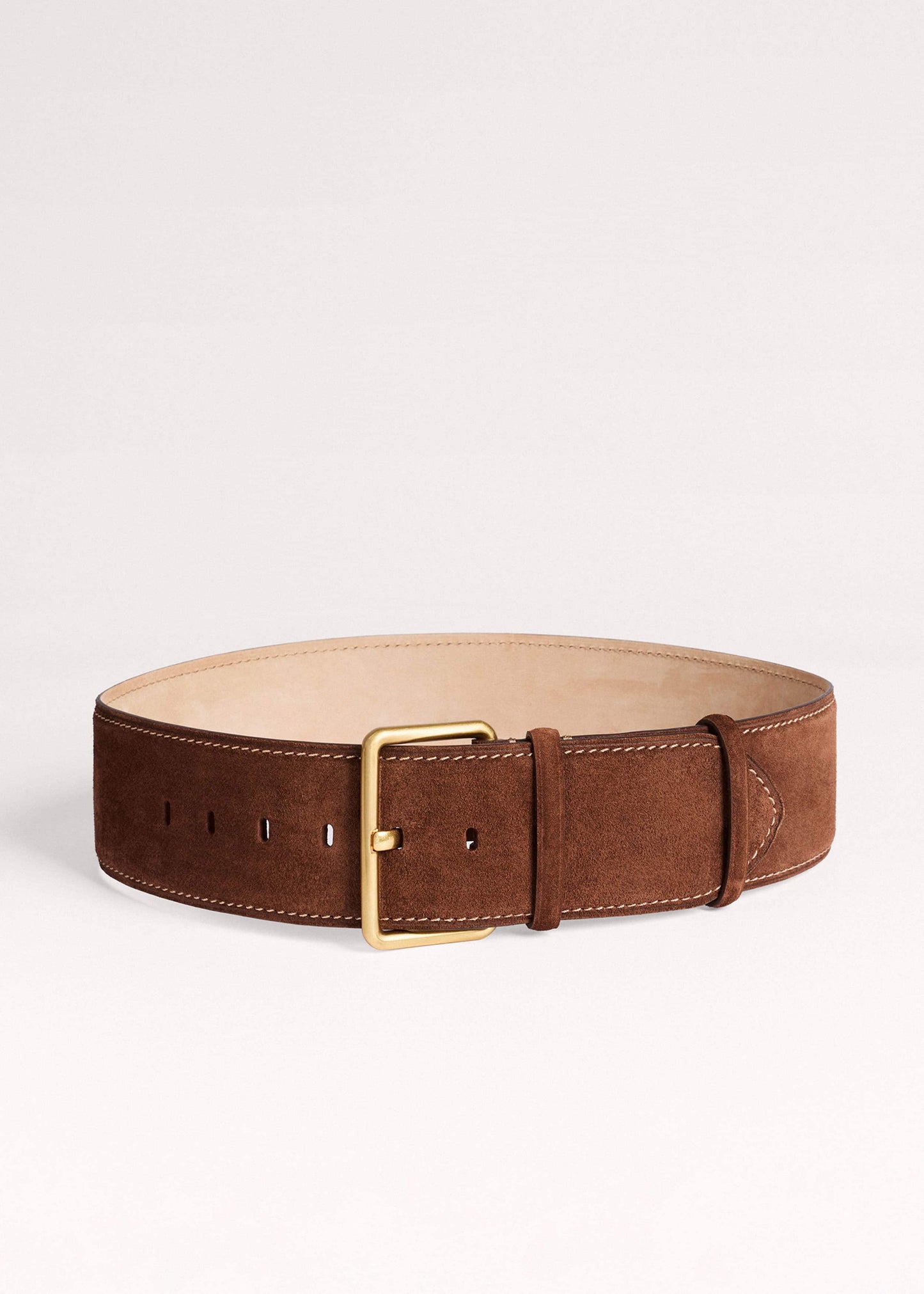 ME and EM Accessories Brown Extra Wide Waisted Belt