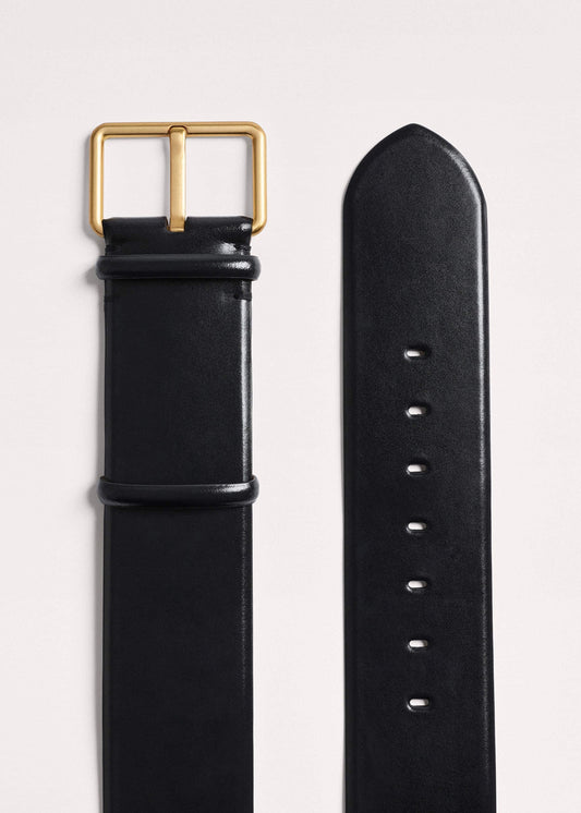 ME and EM Accessories Black Extra Wide Waisted Belt