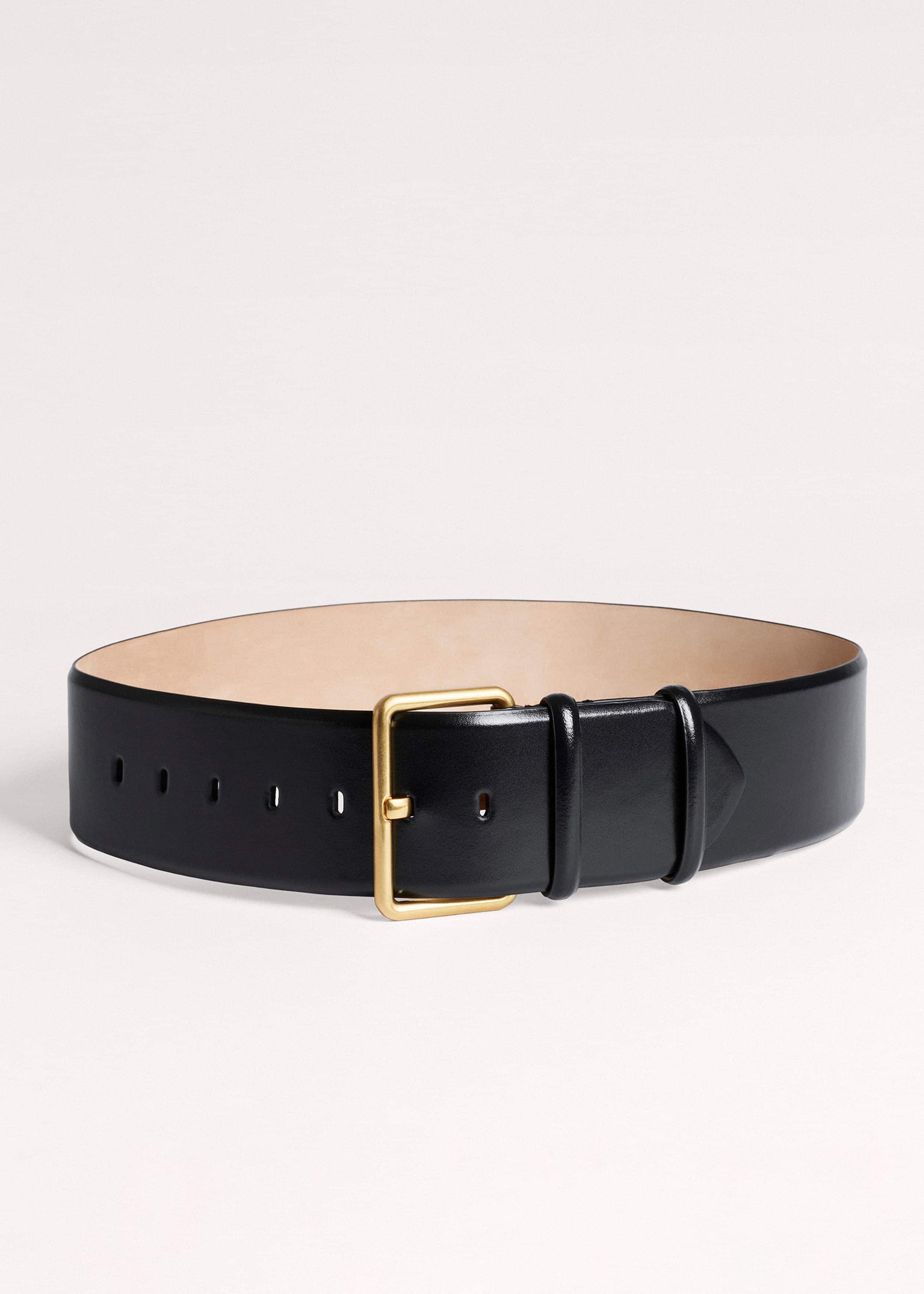 ME and EM Accessories Black Extra Wide Waisted Belt