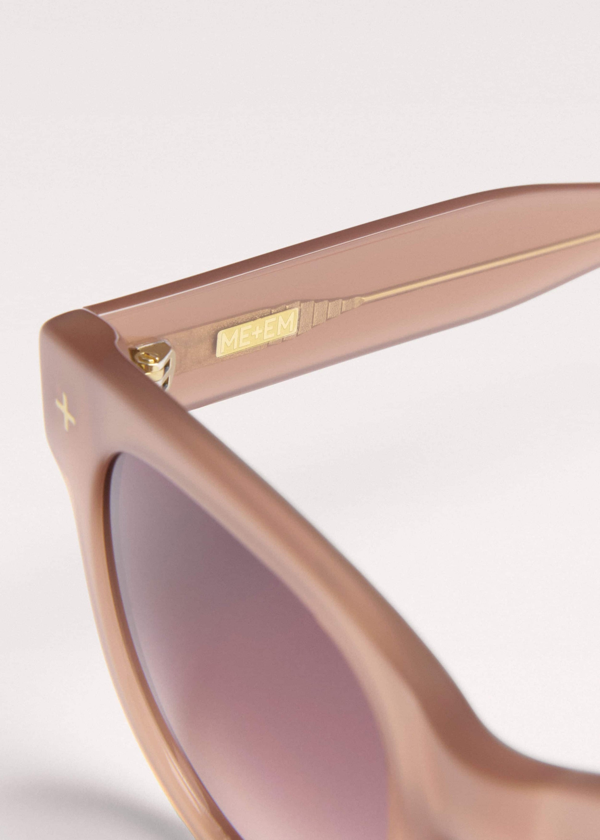 ME and EM Accessories Nude D Frame Sunglasses