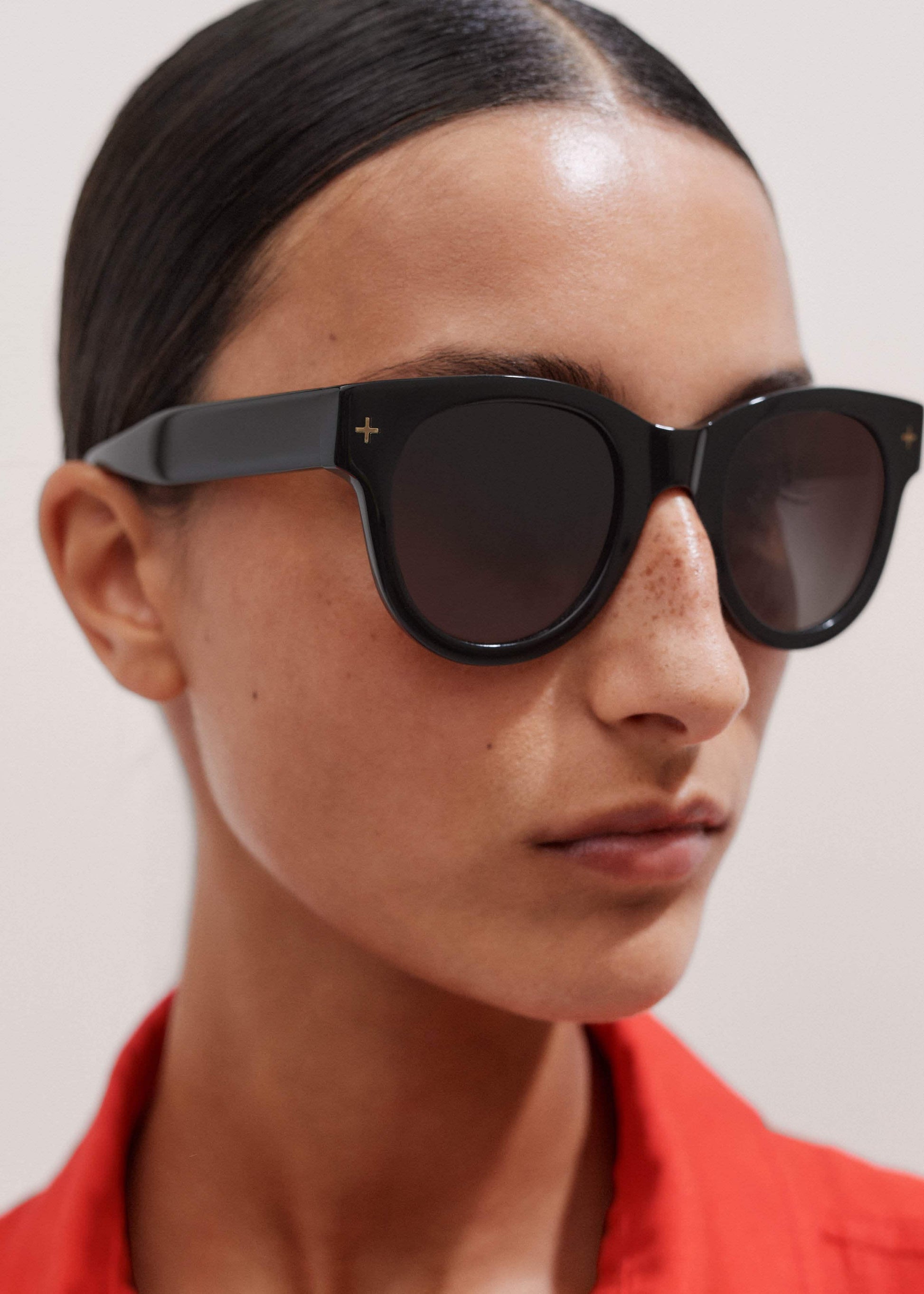 ME and EM Accessories Black D Frame Sunglasses