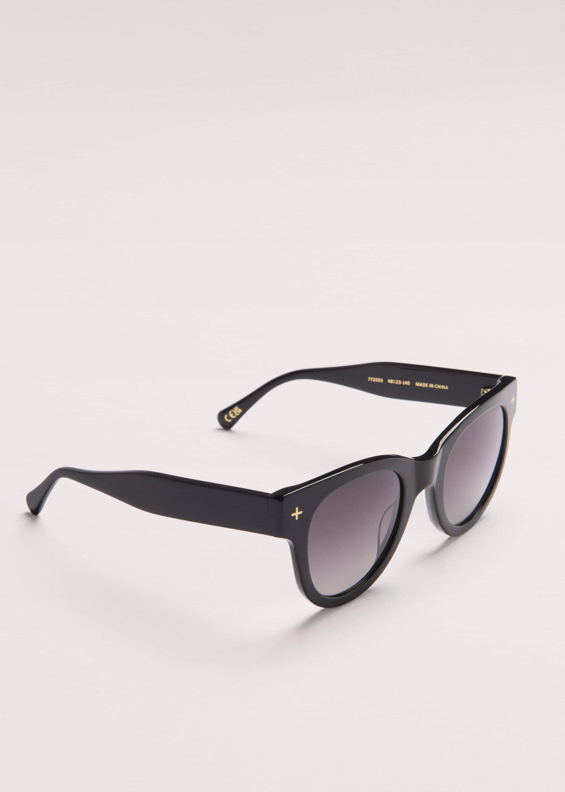 ME and EM Accessories Black D Frame Sunglasses