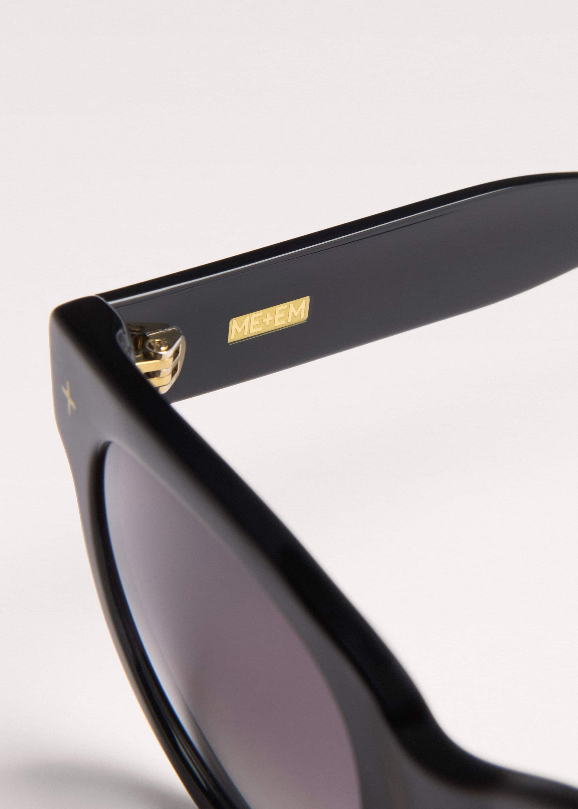 ME and EM Accessories Black D Frame Sunglasses