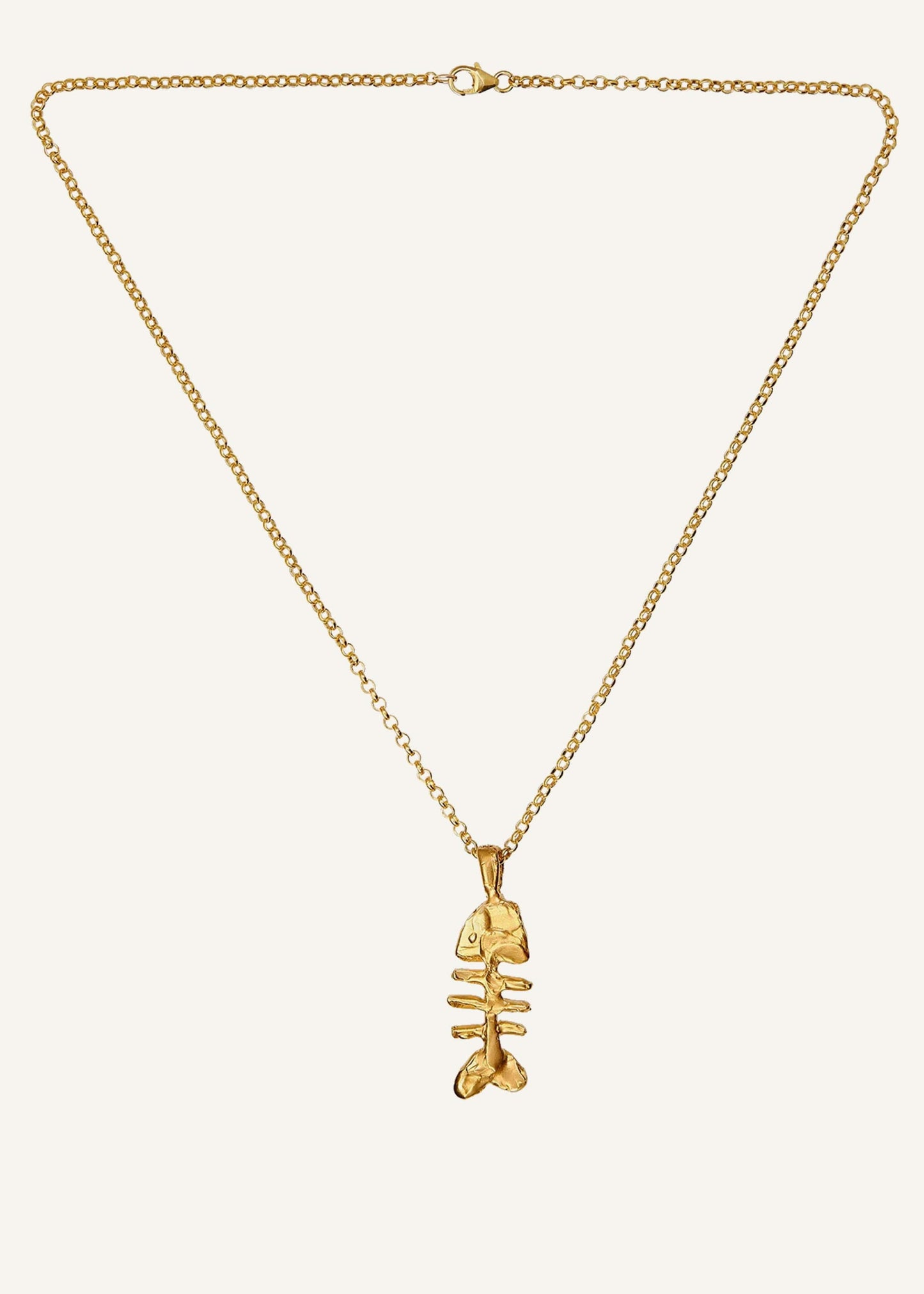 ME and EM Accessories Gold Silhouette Of Summer Necklace