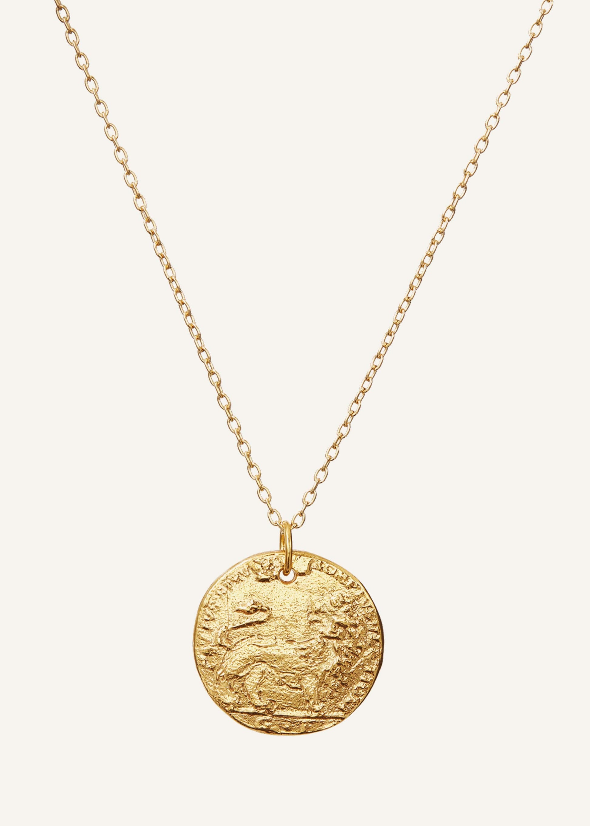 ME and EM Accessories Gold Medium Leone Necklace