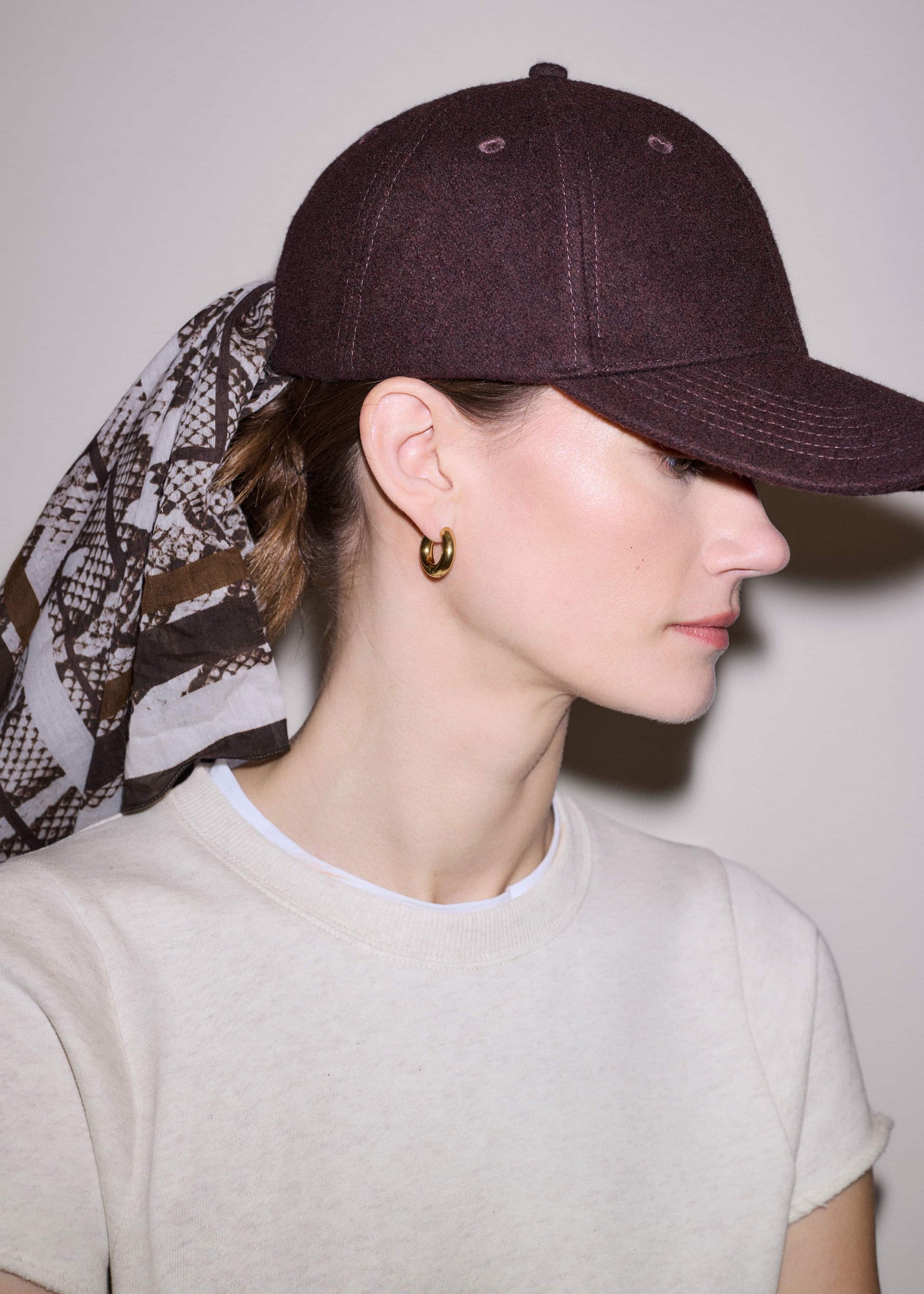 ME and EM Accessories Brown Baseball Cap