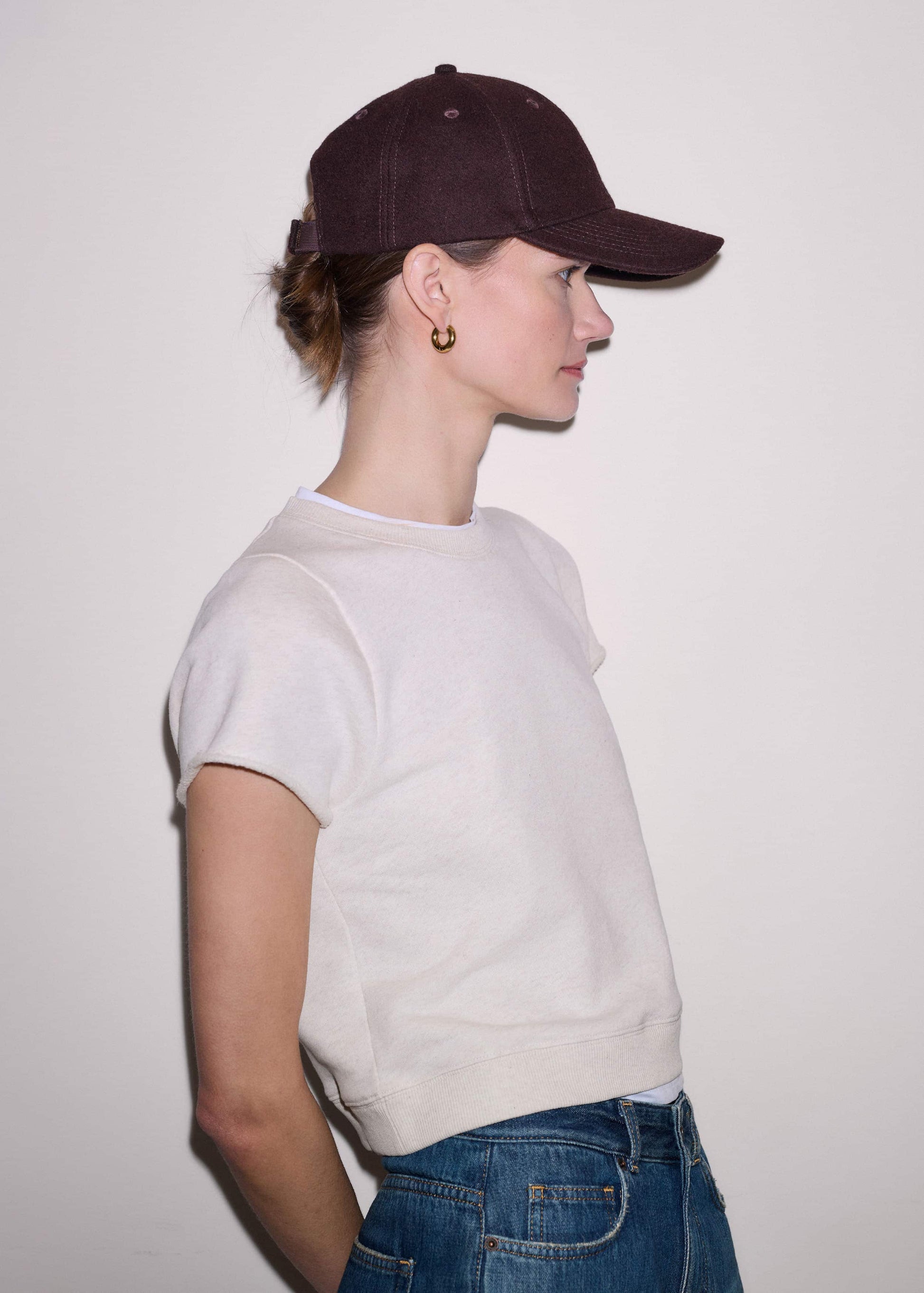ME and EM Accessories Brown Baseball Cap