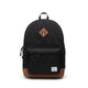 Black/Saddle Brown
