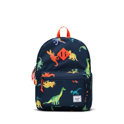Watercolour Dinos Darkest Navy