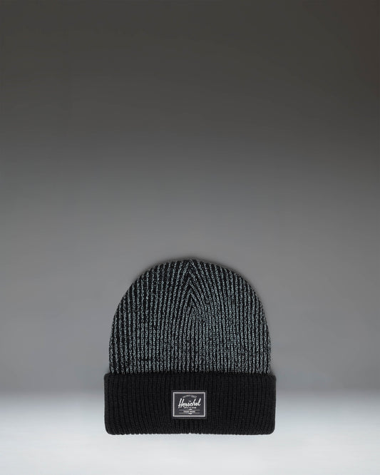 Herschel Elmer Reflective Ribbed Kids Beanie